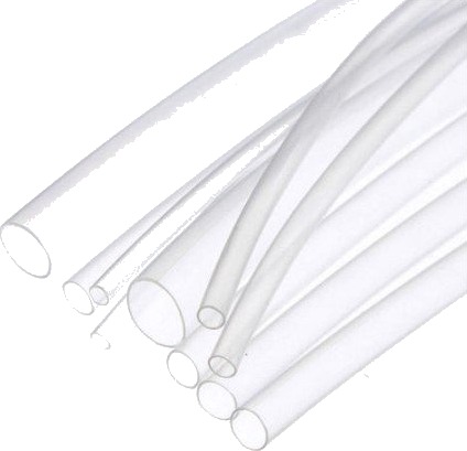 Ø15 mm krympeslange - 1 stk, 50 cm, transparent