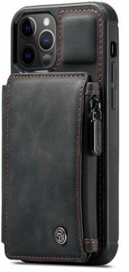 Lommeboksfutteral for iPhone 13 Pro, Svart