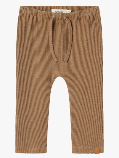 Lil- Atelier Rajo Mat Loose Pant Brun 62 Lil- Atelier Rajo Mat Loose Pant Brun 62