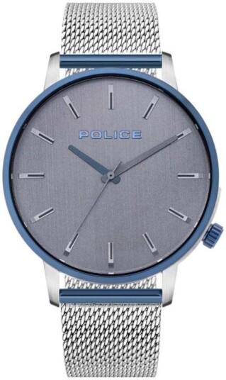 Police Herreklokke PL15923JSTBL.39MM Marmol Grå/Stål Ø42 mm