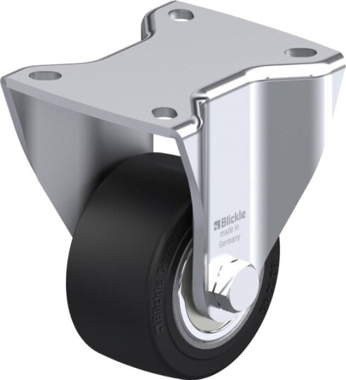 Blickle 754072 Bh-Se 80K Fast Hjul Hjuldiameter: 80 Mm Bæreevne (Maks.): 200 Kg 1 Stk