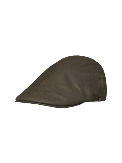 Chevalier Torre Waxed Cotton Sixpence Cap Leather Brown 55