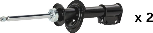 RIDEX 854S21247 Støtdemper