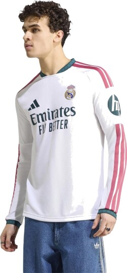 Adidas Performance Real H Jsy L White S