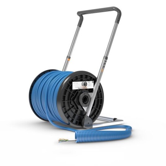 PM FLEX Kat6 RNR Multimediakabel forhåndslagt, 16 mm x 300 m, 1 x U/UTP6