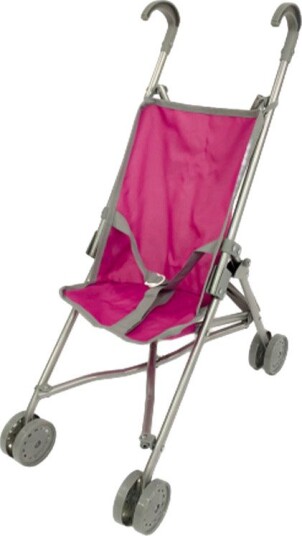 Paraplytrille – Til Babydukker – Rosa