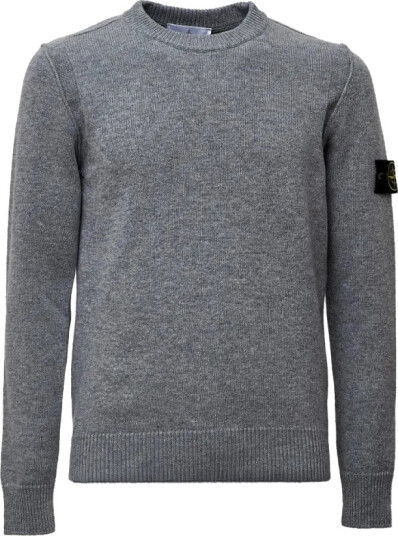 Stone Island Herre Strikkevarer Grå S, Stone Island Herre Strikkevarer Grå S,