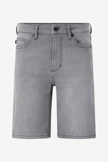 Ellos Collection Jeans shorts i stretch denim Grå