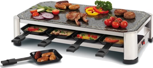 FRITEL SG 2180 - Raclette - 1.5 kW - rustfritt stål krom/svart