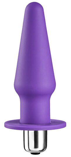 baseks Vibrerende Analplugg Medium - Lilla baseks Vibrerende Analplugg Medium - Lilla