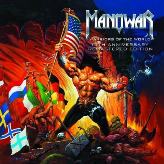 Manowar Warriors Of The World 10th Anniversary Edition Remastered CD Manowar Warriors Of The World 10th Anniversary Edition Remastered CD