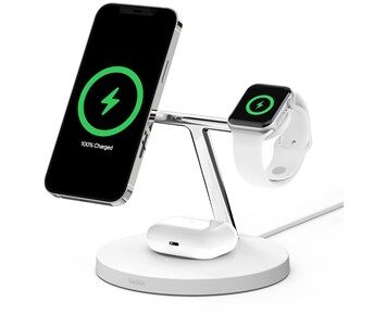 Belkin MagSafe 3-in-1 15W Wireless charger - White