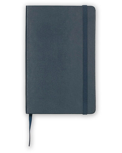 Moleskine Plain Hard Notebook Pocket Sapphire Blue