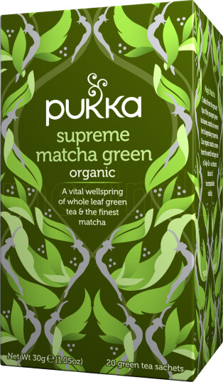 Pukka Supreme Matcha Green Te - 20 Poser Pukka Supreme Matcha Green Te - 20 Poser