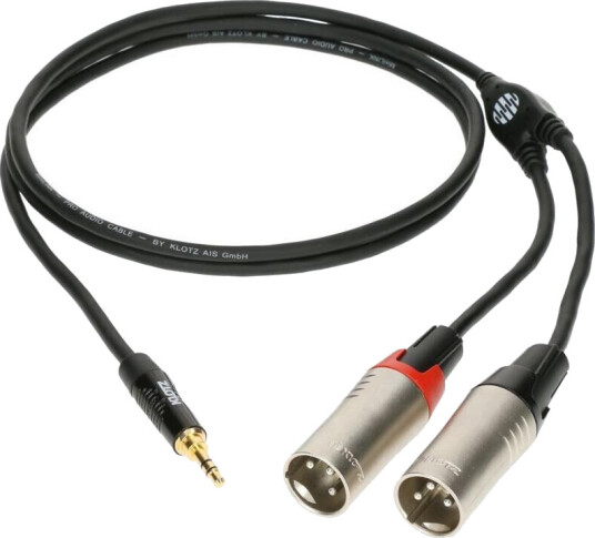 Klotz Minilink Pro Minijack - 2 X Xlr-M Ky9-300 3m Y-Kabel