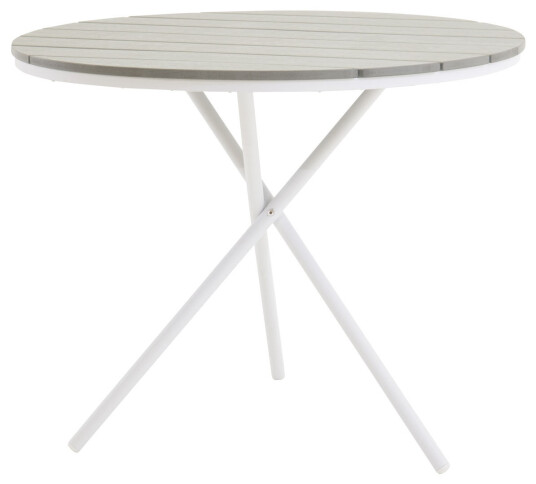 Venture Home Parma cafebord Ø90cm grå, hvit. 1631618-08-31 1557106-01-0 Venture Home Parma cafebord Ø90cm grå, hvit. 1631618-08-31 1557106-01-0
