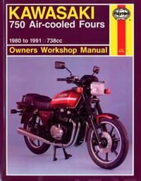 Kawasaki 750 Air-Cooled Fours (80 - 91) Av Haynes Publishing