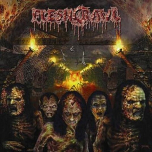 Fleshcrawl As Blood Rains From The Sky Vinyl 180gram Fleshcrawl As Blood Rains From The Sky Vinyl 180gram