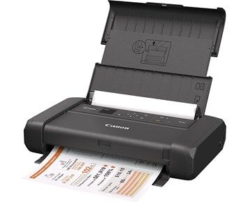 Canon PIXMA TR150 with battery