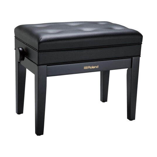 Roland Rpb-400bk Piano Bench Satin Svart, Vinyl Seat Roland Rpb-400bk Piano Bench Satin Svart, Vinyl Seat