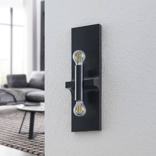 Lindby Bordum vegglampe, 2 lyskilder