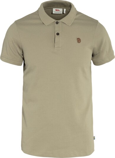 Fjällräven Men's Övik Polo Shirt Sand Stone S, Sand Stone