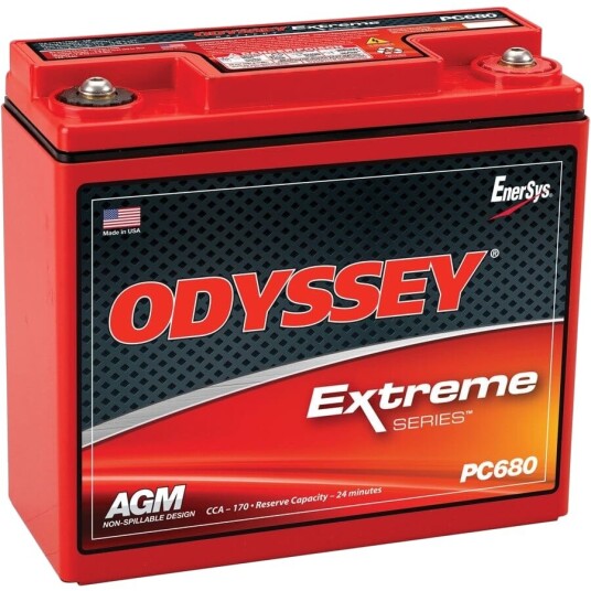 Odyssey AGM 12V 16Ah 170A P+ H PC680MJ