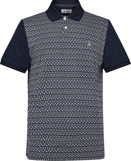 Original Penguin Cttn Jqrd Frnt Fairi Navy M