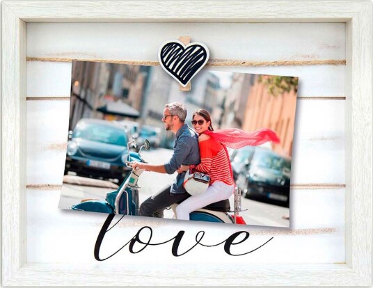 ZEP Vivienne CX64W Fotoramme 10x15cm hvit tre ZEP Vivienne CX64W Fotoramme 10x15cm hvit tre