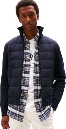 Tommy Hilfiger Dc Mixed Media Jacket - Navy - S Tommy Hilfiger Dc Mixed Media Jacket - Navy - S