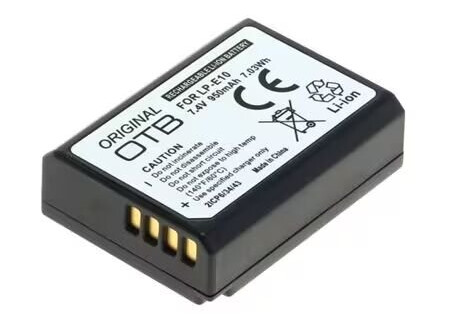 OTB Kamerabatteri LP-E10 til Canon - 950mAh OTB Kamerabatteri LP-E10 til Canon - 950mAh