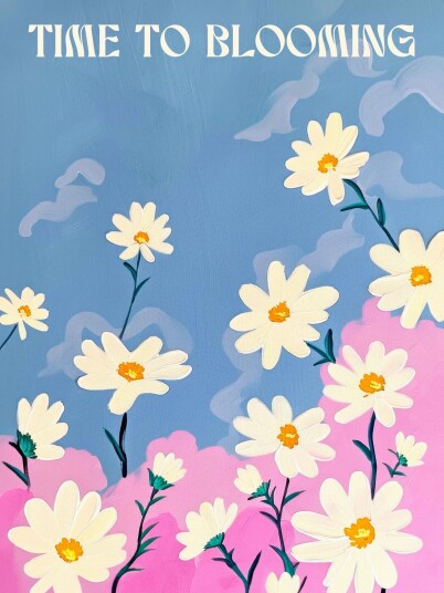 Plakat Tid til Blomstring