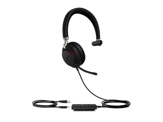 Yealink Uh38 Mono Uc - Hodesett - On-Ear - Bluetooth - Trådløs, Kablet - Usb - Svart Yealink Uh38 Mono Uc - Hodesett - On-Ear - Bluetooth - Trådløs, Kablet - Usb - Svart