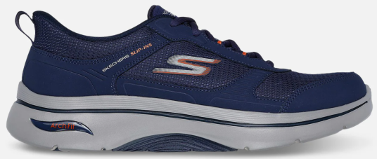 Skechers Go Walk Arch Fit 2.0 Seared Navy/orange 45