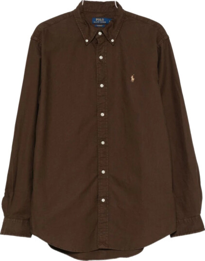Polo Ralph Lauren Herre Skjorter Brun M,