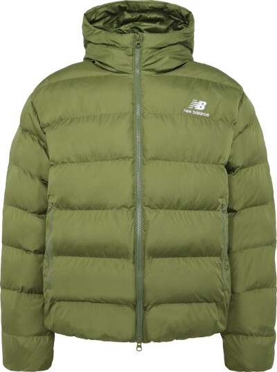 New Balance Boston Puffer Jacket Green L New Balance Boston Puffer Jacket Green L