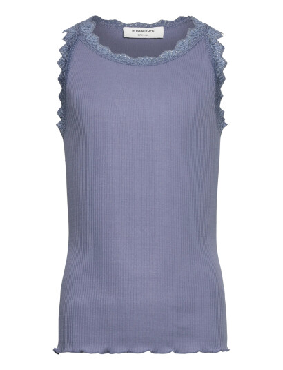 Rosemunde Kids Rkbalta Modal Sl Lace Top - Blue - 140