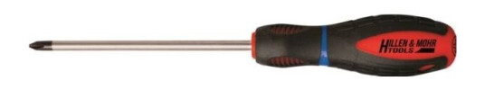 Dedra Phillips Phillips Screwdriver Ph0x100mm, S2 Steel, 3-Mat Handle