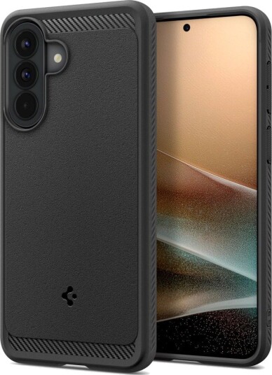 Spigen Rugged Armor mobildeksel for Samsung Galaxy A57 5G - Matt svart Spigen Rugged Armor mobildeksel for Samsung Galaxy A57 5G - Matt svart