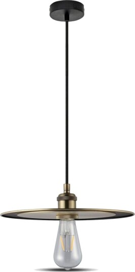 Rose gull metall pendel   Ø30cm E27 fatning ekskl. lyskilde moderne design