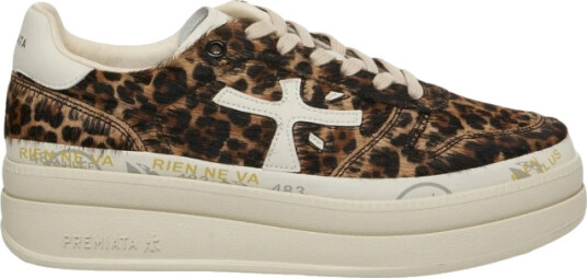 Premiata Dame Sko Brun 38 EU,