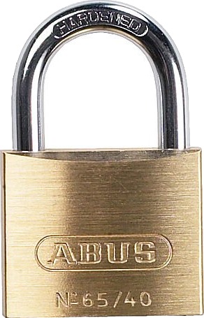 Abus hengelås 65/40 messing likelåsende gruppe 406