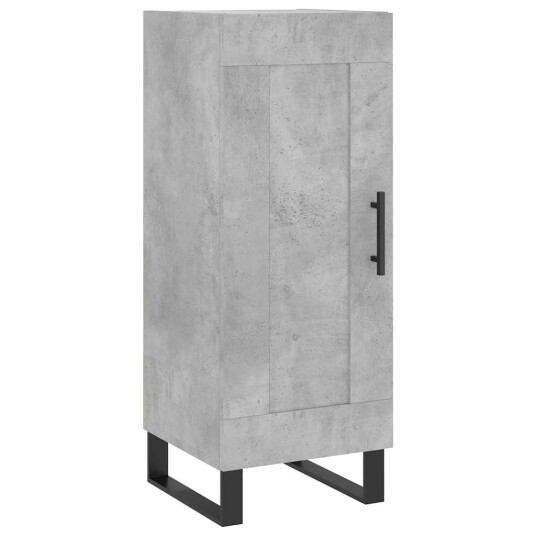 vidaXL Highboard betonggrå 34,5x34x180 cm konstruert tre 8720845485559 vidaXL Highboard betonggrå 34,5x34x180 cm konstruert tre 8720845485559