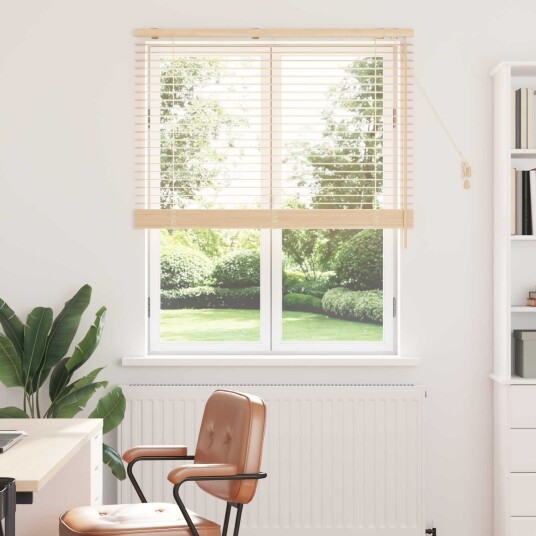 vidaXL Venetiansk persienne Eikefinér 110 x 160 cm 35 mm