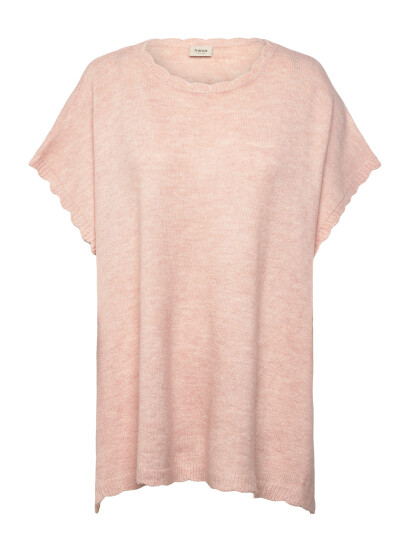 Fransa Frelise Poncho 1 Pink ONE SIZE
