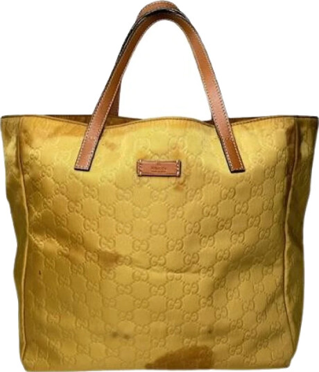 Gucci Vintage Dame Gul ONE SIZE Gucci Vintage Dame Gul ONE SIZE