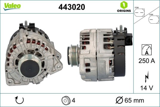 VALEO 443020 Dynamo