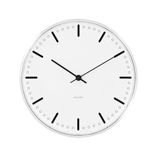Arne Jacobsen City Hall Veggklokke 16 cm