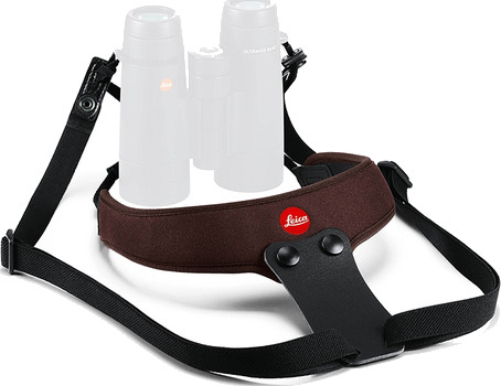 Leica Neoprene Binocular Strap Sport Chocolate Brown Leica Neoprene Binocular Strap Sport Chocolate Brown