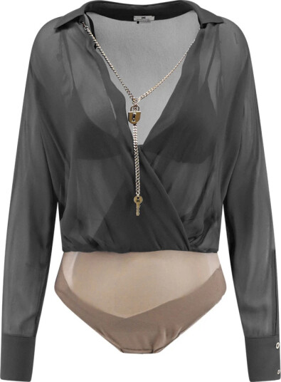 Elisabetta Franchi Dame Topper Svart M, Elisabetta Franchi Dame Topper Svart M,